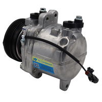 Compresseur d'air 9520158J00 12V 4PK Compresseur de climatisation de voiture 95200-58J40 pour Suzuki Every DA64 Wagon 2012-2017