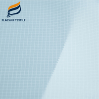Tissu en nylon Ripstop 1,32 oz pour parachute/parapente, enduit PU, effet croquant, pour tunnel de parapente