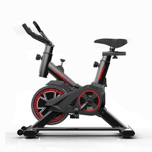 Bicicleta de Ejercicio Magnética para el Hogar, Equipo de Fitness Vertical, Máquina de Ciclismo Unisex, Color Rojo Pasión - Product Image 2