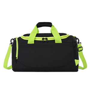 Lightweight Oxford Fabric Travel <b>Bag</b> Individual Shoe Storage Letter Pattern Fashion Daily Outdoor Zipper Closure Gym Duffle <b>Bag</b> - Product Image 5