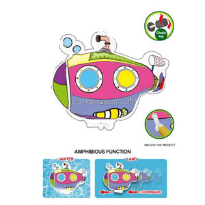 Lucky Toys DIY Peinture Kit <span class=keywords><strong>Dessin</strong></span> Navire Amphibie avec Chaîne Stylo Air Cylindre DIY Coloré <span class=keywords><strong>Sous</strong></span>-Marin Jouets pour Enfants - Product Image 2
