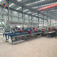 Ligne de production automatique de pultrusion FRP GRP, équipement de fabrication de profilés à économie d'énergie avec contrôle PLC personnalisé