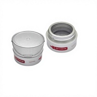 Boîtier vide pour fard à joues et palette, mini pot en plastique pour fard à paupières avec couvercle, couleur personnalisable pour cosmétiques