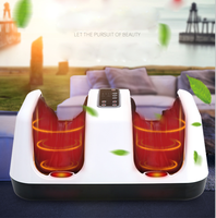 Machine de massage avec chaleur Shiatsu pieds et jambes masseur pétrissage roulant pour les pieds améliore la Circulation sanguine