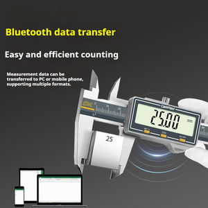 Pied à coulisse numérique Koravo avec affichage, règle de mesure électronique en acier inoxydable haute précision avec transmission de données <span class=keywords><strong>sans</strong></span> <span class=keywords><strong>fil</strong></span> - Product Image 5