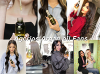 Huile d'Argan Bio du Maroc avec Acide Hyaluronique et Acides Aminés - Hydratant Capillaire Sans Rinçage Nourrissant pour la Réparation des Cheveux et la Santé du Cuir Chevelu