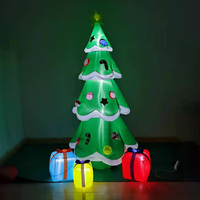 Décorations gonflables de Noël en plein air, personnalisation, éclairage LED, décoration gonflable de vacances pour Noël, fête d'Halloween