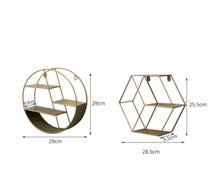 Decoration Industrial Floating Hanging <strong>Wall</strong> Shelves <strong>Storage</strong> <strong>Racks</strong> - Product Image 6