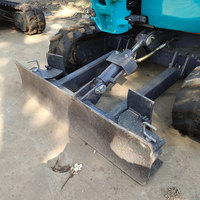 Excavadora usada Mini KUBOTA en las mejores condiciones, 1,5 toneladas, excelente funcionamiento de segunda mano con excavadoras usadas de buena calidad de Japón