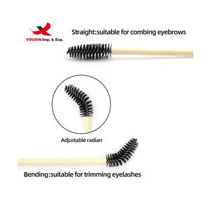Mixed Procurement 50pcs Handle Disposable <b>Eyelash</b> Mascara Brush Disposable Bamboo Mascara Wand <b>Eyelash</b> Extensions Brush - Product Image 3