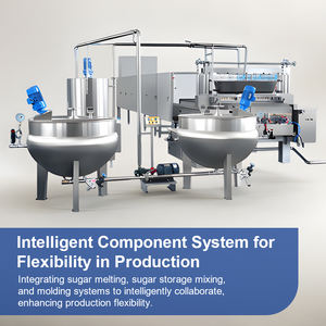 Petit bonbon de productivité élevée de Finalwe faisant la machine Semiautomatica dur bouilli - Product Image 5