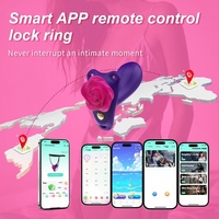 App-gesteuerte Vibrierende Unterwäsche Tragbarer Weiblicher Klitoris-Stimulator Silikon G-Punkt Anal-Vibrator Erotikspielzeug