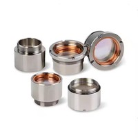 Accessoires pour machine de soudage laser, lentille plano-convexe, miroir de protection pour machine de découpe laser, lentille collimateur
