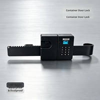 Verrou électronique logistique pour poteau, avec suivi de position en ligne continu. Verrou de sécurité pour la livraison de conteneurs routiers