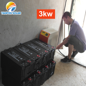 Sistema Solar de 10kva, Sistema de Energía Solar de 3 Kw, Conjunto Completo, Estación de Energía Solar Doméstica, Kit de Sistema Solar SP3KW, Sistema de Energía Solar de 3 Kw - Product Image 2