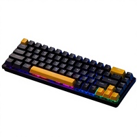 68-key Wired RGB Backlit Programmable Anti-Ghosting Gaming Mechanical Keyboard Double-shot Injection Molded Keycaps Full-key