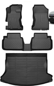 Tapis de sol imperméables, tapis de sol, tapis adaptés au gouvernail gauche du SUBARU CROSS <span class=keywords><strong>TREK</strong></span> 2024 - Product Image 2