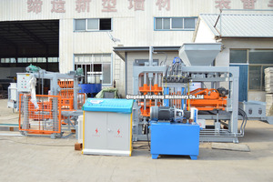 QT5-15 khối bê tông Máy Làm tự động thủy lực Khối máy móc gạch dây chuyền sản xuất gạch - Product Image 4