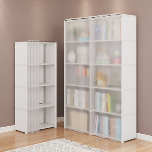 Nouvelle armoire de rangement anti-poussière pour chambre à coucher, facile à assembler, petite armoire/étagère multi-niveaux pour chambres de location - Product Image 2