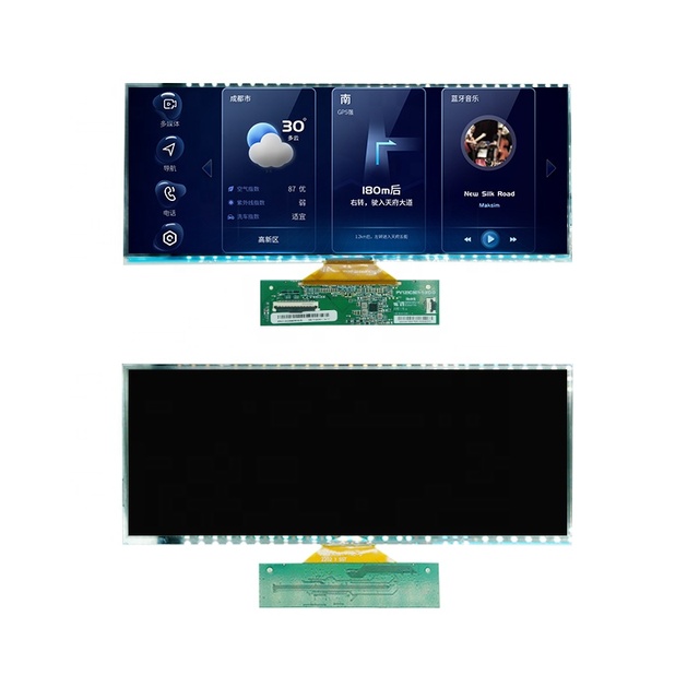 Rjoytek Customizable 12.3 Inch Automotive LCD Display Module 7920*720 IPS LVDS Interface Car LCD Panel
