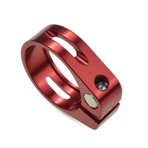 Collier <span class=keywords><strong>de</strong></span> serrage <span class=keywords><strong>de</strong></span> <span class=keywords><strong>tige</strong></span> <span class=keywords><strong>de</strong></span> <span class=keywords><strong>selle</strong></span> <span class=keywords><strong>de</strong></span> vélo en alliage d'aluminium 31.8/35mm, à dégagement rapide, prix bas - Product Image 3
