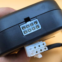 Nouveau Moteur de Porte de Garage Automatique 433 MHz avec Télécommande et Récepteur pour Volet Roulant Électrique, Portée 100m (Modèle 2025)