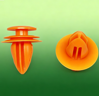 Nouveaux clips de fixation intérieurs et extérieurs de haute qualité pour voiture, rivets à pousser en nylon pour panneaux de porte, ailes, pare-chocs, coffre, garde-boue - Personnalisables