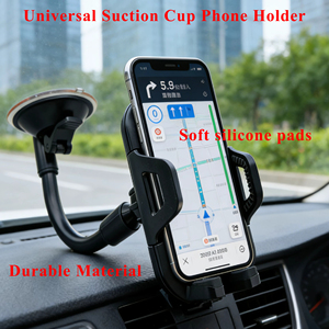Soporte Universal para Teléfono con Ventosa para Coche, Soporte Flexible para Parabrisas con Cuello de Cisne, Soporte Manos Libres para Teléfono Celular - Product Image 2