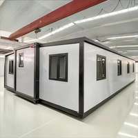 Maison Portable 20 pieds 40 pieds Conteneur de luxe préfabriqué à double étage Restaurant avec cuisine