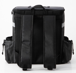 Mochila térmica reutilizable BYG para entrega de pizza, con aislamiento, de tela Oxford, con portavasos, para <span class=keywords><strong>Uber</strong></span> Eats, camping, playa, Doordash - Product Image 4