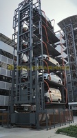Système de stationnement vertical rotatif avancé pour économiser de l'espace, 6 à 20 véhicules, entièrement automatique, contrôlé par PLC