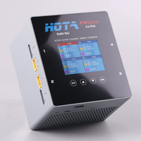 Chargeur intelligent HOTA F6 Ultra AC/DC double mode 4 canaux 1000W à quatre ports pour LiPo 1-6S de quadricoptère RC
