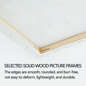 <span class=keywords><strong>Peinture</strong></span> à l'huile numérique DIY Rose sur toile surdimensionnée 41+ pouces, peinte à la main, moderne, apaisante, faite à la main, motif floral simple pour salon - Product Image 4