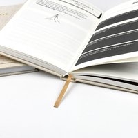 Carnet de notes/agenda personnalisé en lin de haute qualité avec couverture rigide et service d'impression de livres