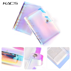 KADS Libro Organizador de Placas de Estampado para Uñas, 32 Ranuras, Soporte para Placas de Estampado de Uñas, Bolsa para Tarjetas de Plantillas de Impresión - Product Image 1