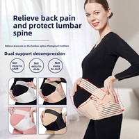 Bande abdominale élastique respirante 3 en 1 |   Soutien de maternité et de grossesse et ceinture abdominale post-partum