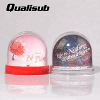 Cadres photo liquides Qualisub à prix d'usine, globes à neige par sublimation avec liquide