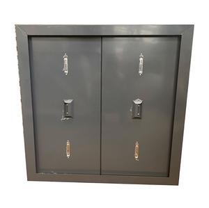 Porte battante en acier, prix bon marché, Double feuille battante en acier métallique, conteneur d'expédition, volet <span class=keywords><strong>de</strong></span> fenêtre - Product Image 3