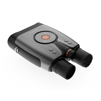 Jumelles de vision nocturne infrarouge à grand écran avec objectif 4K véritable, zoom optique 5X, enregistrement vidéo, portée de 1200 m, pour la chasse, le camping, avec Wifi