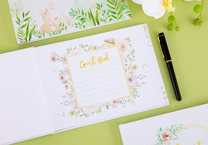 Customized Guestbooks Printing Logo Paper Cover Precious Memories <strong>Personalised</strong> <strong>Wedding</strong> <strong>Guest</strong> <strong>Book</strong> - Product Image 5