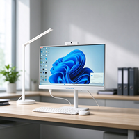 Ordinateur de bureau tout-en-un Wandong K12 21,5/23,8 pouces FHD IPS avec caméra intégrée, Windows 11 Pro, pour les entreprises