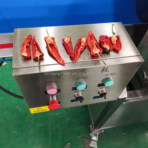 Máquina automática de corte de limón de pera y fruta de acero inoxidable, equipo de procesamiento de alimentos de cocina - Product Image 2