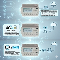 Moniteur d'énergie intelligent Wifi Mqtt IoT, contrôle à distance Modbus, compteur d'énergie numérique triphasé, compteur d'électricité prépayé, ISO9001 CE