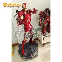 Statue grandeur nature Iron Man Mk7 Mk50 Mk85, accessoires de film, figurine d'action Iron Man, sculpture de super-héros, vente chaude