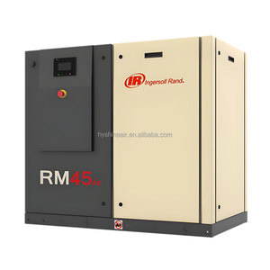 เครื่องอัดอากาศแบบสกรูโรตารี่อุตสาหกรรมแบบหล่อลื่น รุ่น RM75i_W7.5 ของ Ingersoll Rand กำลังไฟ 75 กิโลวัตต์ แรงดัน 7.5 บาร์ อัตราการไหล 12.8 ลูกบาศก์เมตร/นาที ระบายความร้อนด้วยน้ำ - Product Image 2