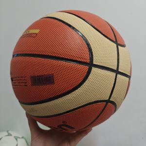 Balón de Baloncesto GG7X Premium de Cuero PU, Tamaño Oficial, Diseño Personalizado para Competencia y Entrenamiento, Ligero, Resistente al Agua, Natural - Product Image 6