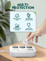LDNIO SEW3452 Multiprise intelligente Wi-Fi en promotion avec 3 prises européennes PD (30W MAX) et QC3.0