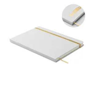 Cuaderno A5 Route Blanco, merchandising sostenible - Product Image 2
