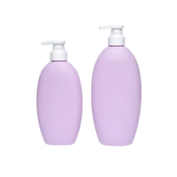 550ML 800ML HDPE Skincare Deluxe Lotion Pump Bottle Bouteille de shampooing en plastique et emballage cosmétique
