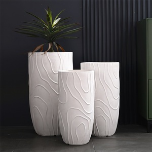 Vasi per <span class=keywords><strong>Piante</strong></span> Alti 60 65 75cm, Fioriere Grandi all'Ingrosso, Vasi <span class=keywords><strong>in</strong></span> Fibra per Fiori, Grandi Dimensioni per Interni ed Esterni, Vasi <span class=keywords><strong>in</strong></span> Argilla - Product Image 1